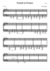 Prelude in C Sharp Minor – Complete Version